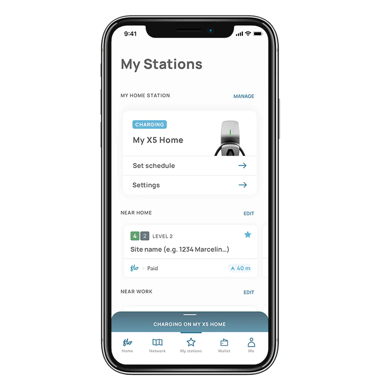 FLO Home™ X5 - Smart EV Charging Station